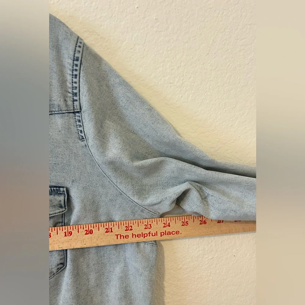 Levi's Ultimate Western Denim‎ Shirt SZ 1X (14-16) - Picture 13 of 14